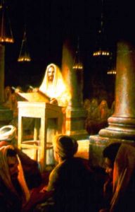 Jesus in Synagogue