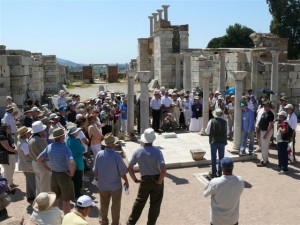 Steve Teaching at John's Tomb in Ephesus