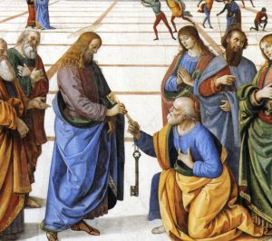 feature longdecker_Perugino_Christ_handing_keyes_to_st_peter